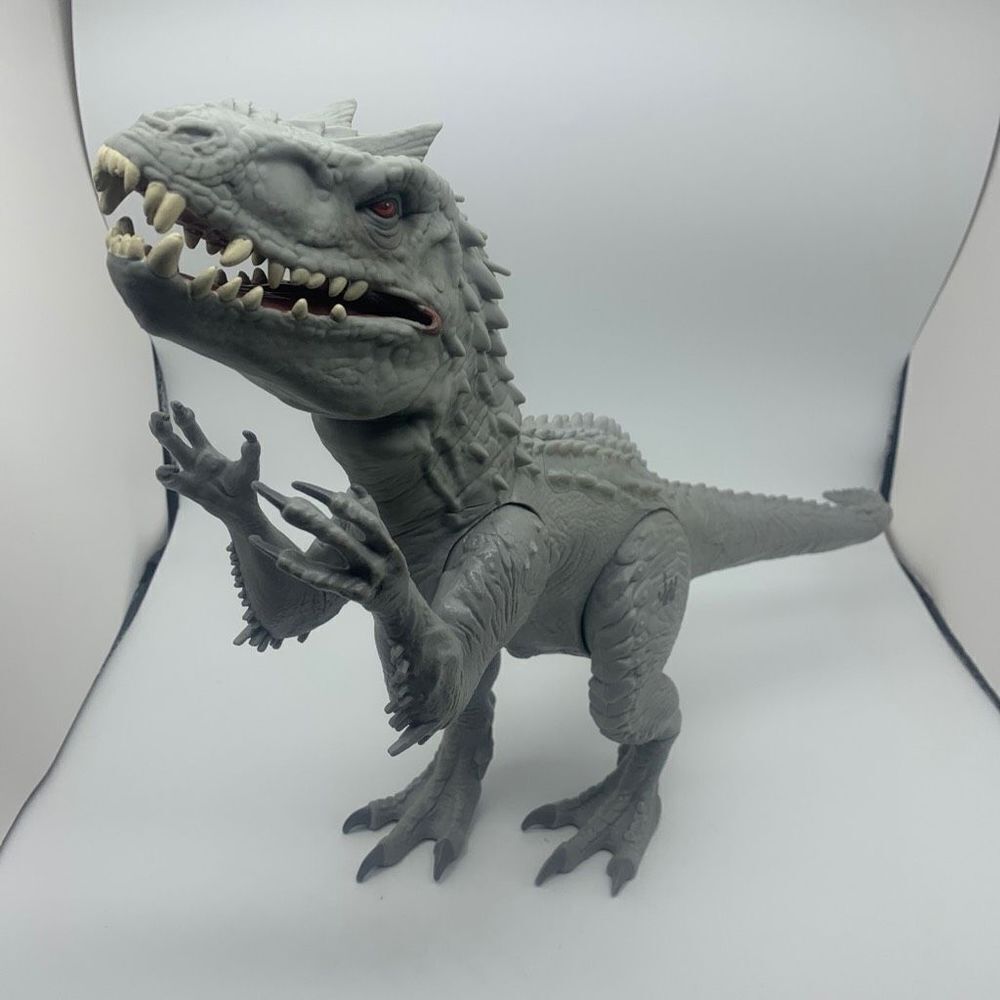 Jurassic‎ World Indominous Rex Light Up Sounds 14" Dinosaur Toy 2014 Hasbro